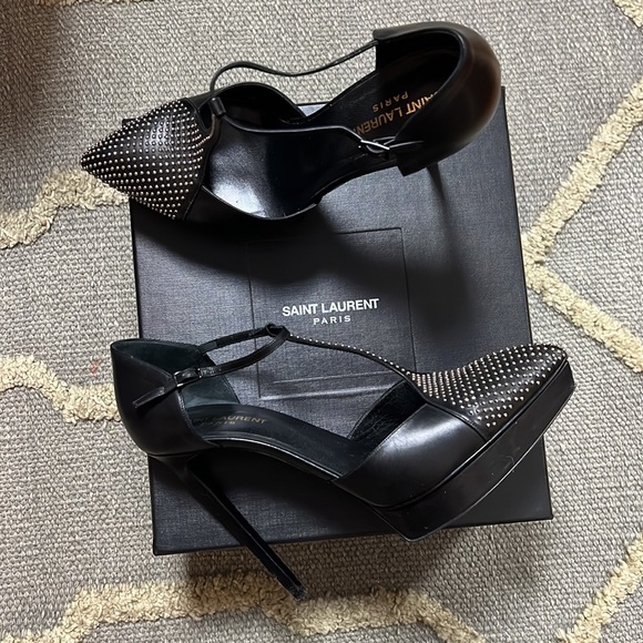 YVES SAINT LAURENT JANIS PLATFORM - Picture 13 of 15